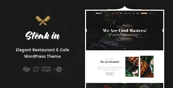 Steak In - Restaurant & Cafe WordPress Theme icon