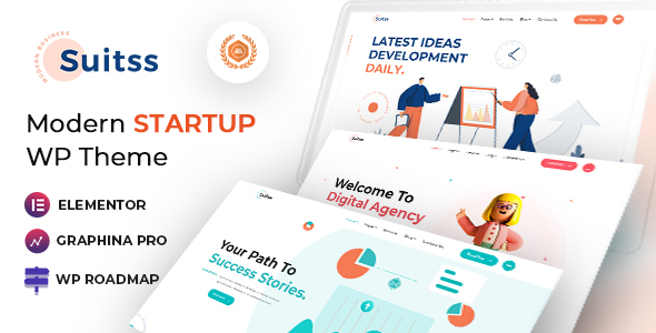 Suitss | Startup Business WordPress theme icon