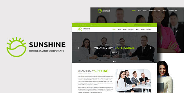 Sunshine - Best Corporate & Business WordPress Theme icon