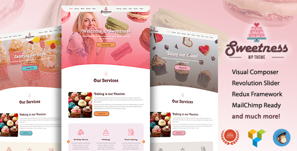 Sweetness - One Page WordPress Theme icon