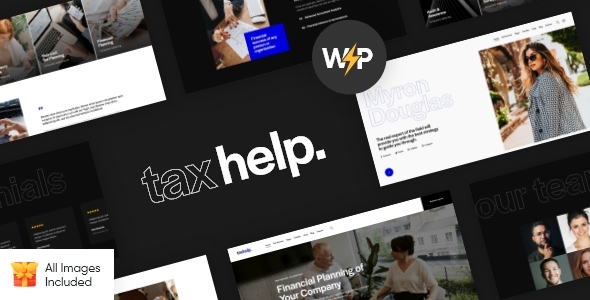 Tax Help - Finance & Business Accounting Adviser WordPress Theme icon
