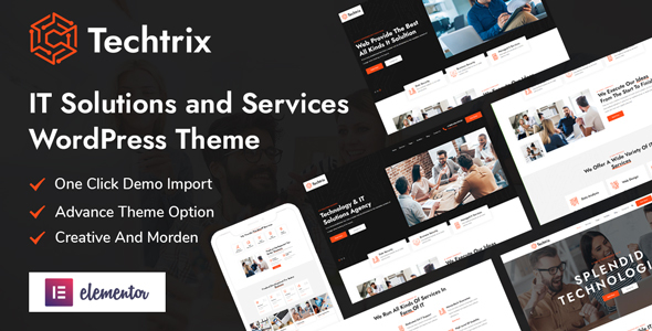 Techtrix - IT Solutions & Technology WordPress Theme icon