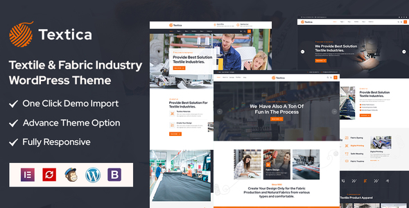 Textica - Textile & Fabric Industry WordPress Theme icon