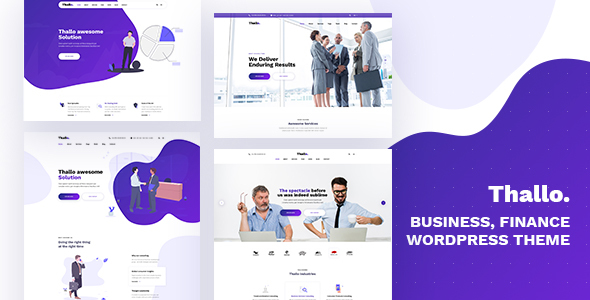 Thallo – Consulting & Finance WordPress Theme icon