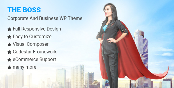 The Boss- Corporate & Business WordPress Theme icon