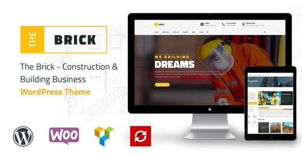The Brick - Construction & Building Business WordPress Theme icon