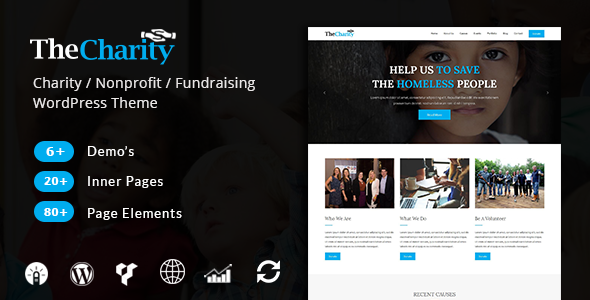 The Charity - Nonprofit & Fundraising WordPress Theme icon