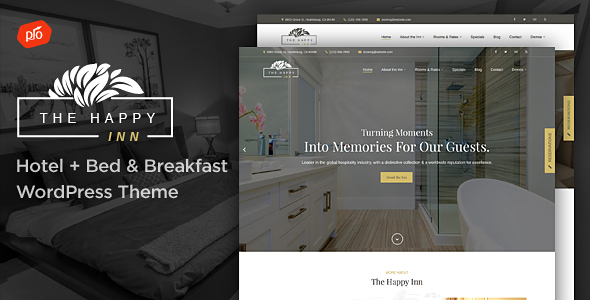 The Happy Inn - Hotel + Bed & Breakfast Theme icon