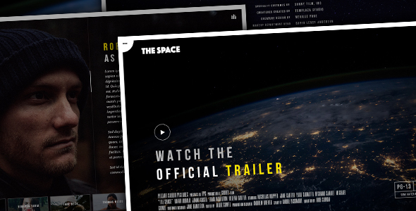 The Space - Single Film Campaign WordPress Theme icon