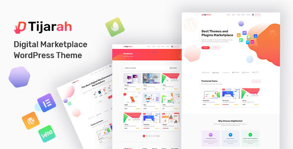 Tijarah | Digital Marketplace WooCommerce Theme icon