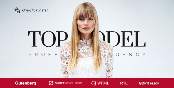 Top Model - Agency and Fashion WordPress Theme icon