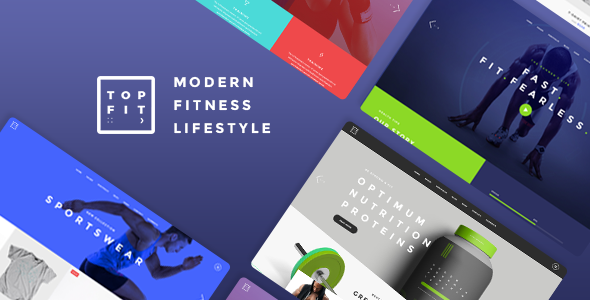 TopFit - Fitness and Gym Theme icon