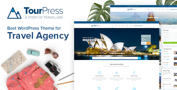 TourPress - Travel Booking WordPress Theme icon