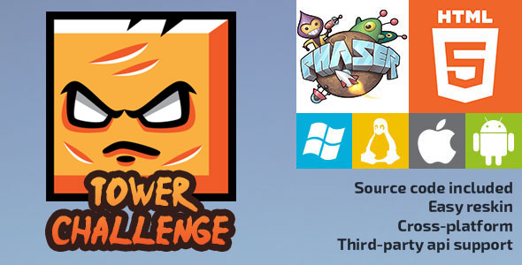 Tower Challenge - HTML5 Game - Phaser icon
