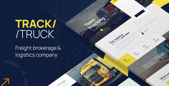 TrackTruck - Freight Brokerage and Logistics Company WordPress theme icon