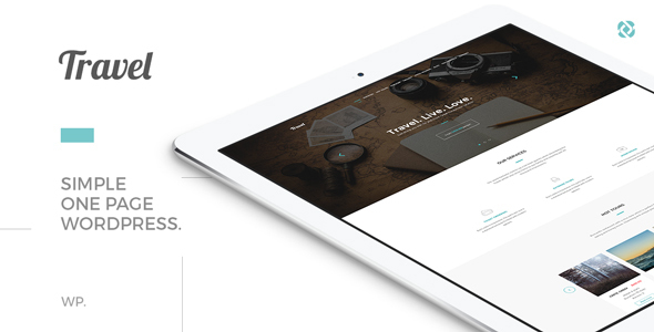 Travel - One Page Modern Tour Agency Theme icon