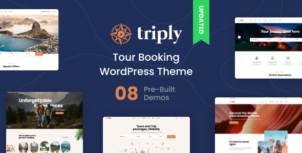 Triply - Tour Booking WordPress Theme icon