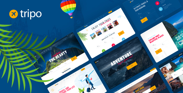Tripo - Travel & Tourism Agencies WordPress Theme icon
