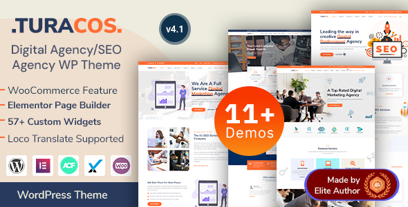 Turacos - IT & SEO Marketing Agency Portfolio WordPress Theme icon