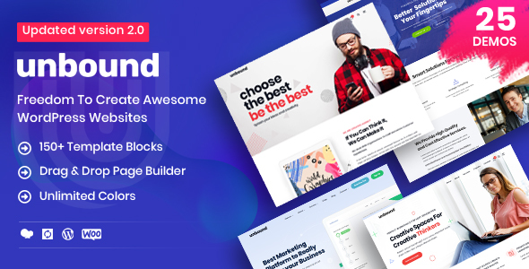 Unbound - Business Agency Multipurpose Theme icon