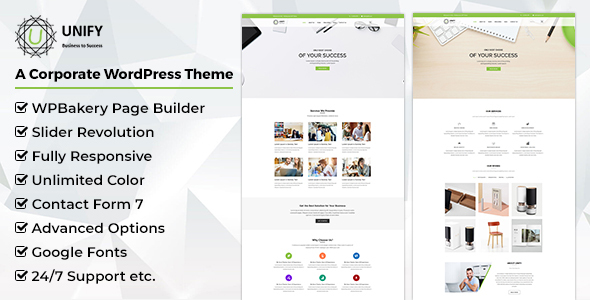 Unify- Corporate WordPress Theme icon