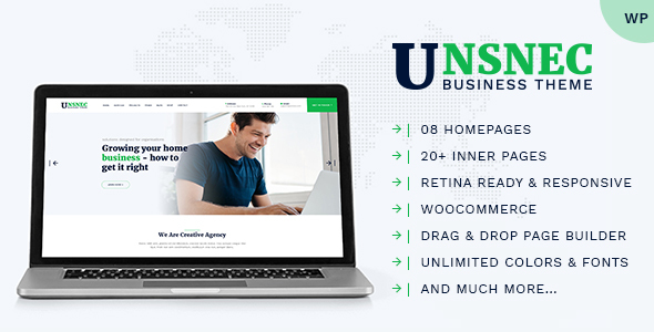 Unsnec - Multipurpose Business WordPress Theme icon