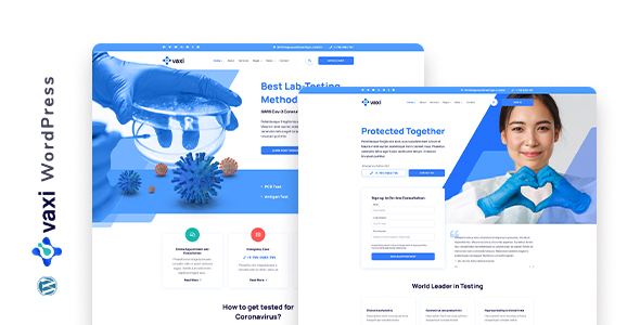 Vaxi - Medical and Vaccination WordPress Theme icon
