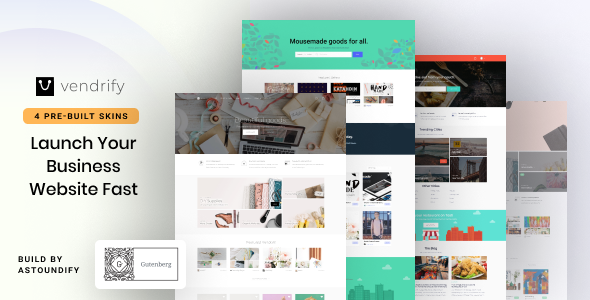 Vendrify - Marketplace WordPress Theme icon