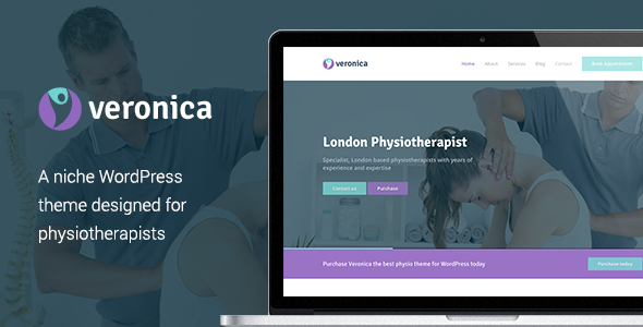 Veronica - Physiotherapy, Medical WordPress Theme icon