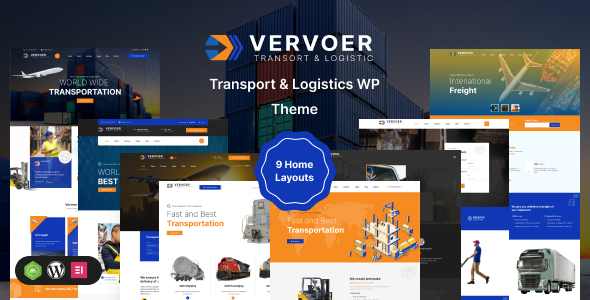Vervoer - Logistics & Transportation WordPress Theme icon