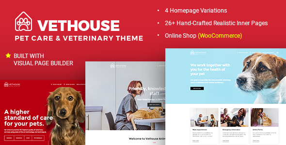 Vethouse - Pet Care & Veterinary Theme icon