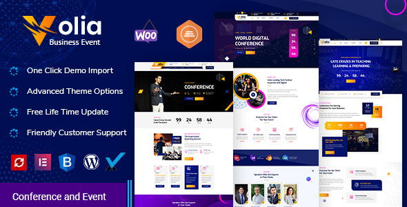Volia - Conference and Event WordPress Theme icon