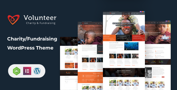 Volunteer - Charity/Fundraising WordPress Theme icon