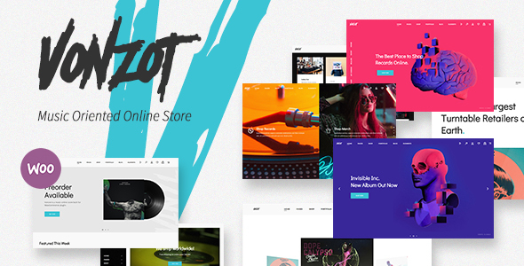 Vonzot - Music Oriented WooCommerce Theme icon