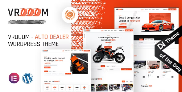 Vrooom - Auto Dealer WordPress Theme icon