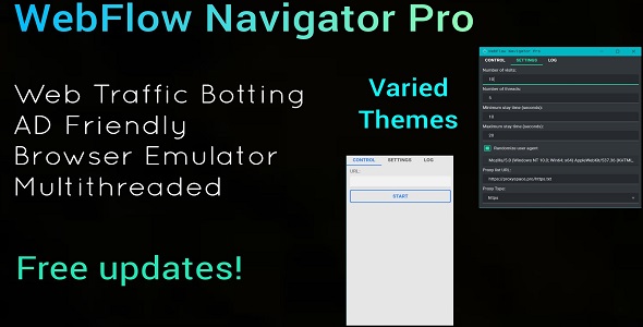 WebFlow Navigator Pro: The Unparalleled & Intelligent Traffic Enhancer for Superior Digital Outreach icon