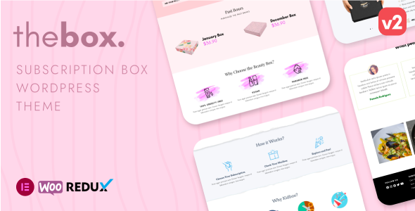thebox | Subscription Box WordPress Theme icon