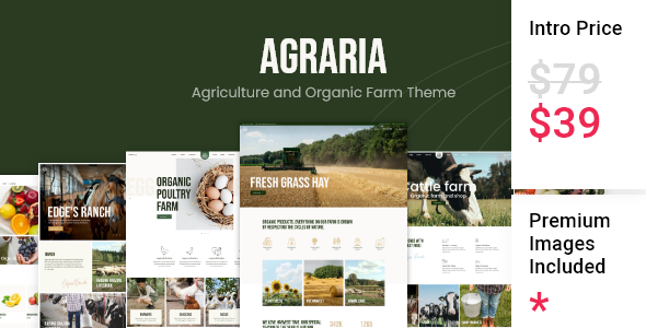 Agraria - Agriculture and Organic Farm Theme icon
