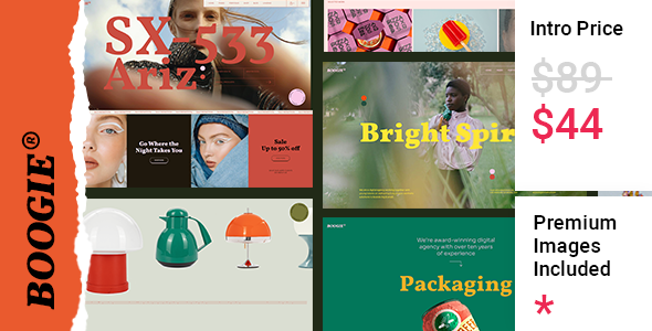 Boogie - Design Agency and Portfolio Theme icon