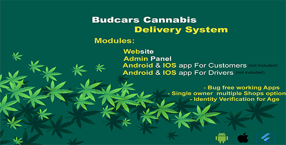 Budcars- Cannabis & Weed Delivery System icon