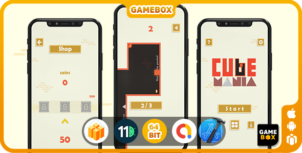 CUBE MANIA -ANDROID-IOS-BUILDBOX CLASSIC icon