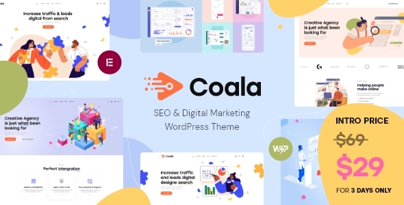 Coala - SEO & Digital Marketing WordPress Theme icon