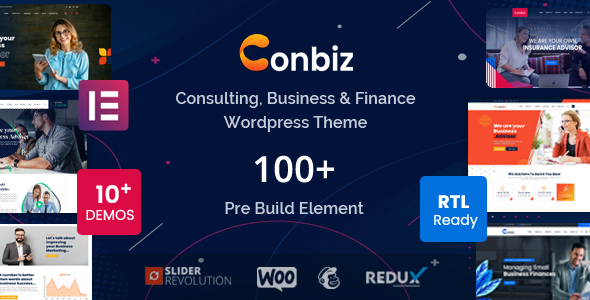 Conbiz – Business & Consulting WordPress Theme icon