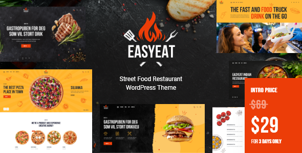 EasyEat - Street Food Restaurant WordPress Theme icon