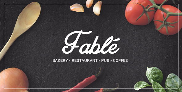 Fable - Restaurant Bakery Cafe Pub WordPress Theme icon