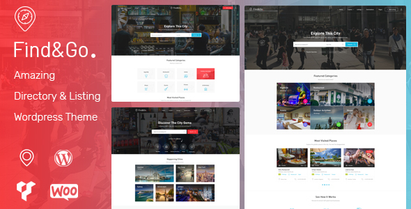 Findgo - Directory Listing WordPress Theme icon