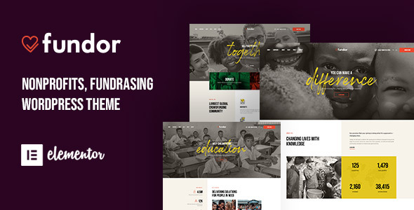 Fundor - Charity Nonprofit WordPress Theme icon