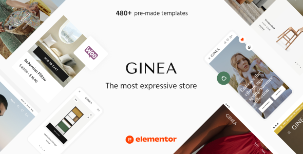 Ginea — Modern WooCommerce Theme icon