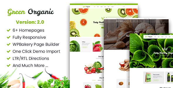 Greenorganic - WooCommerce WordPress Theme icon