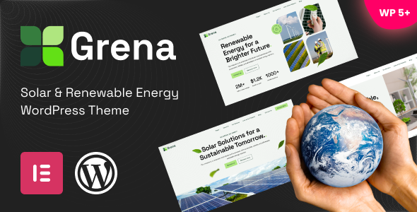 Grena - Solar & Renewable Energy WordPress Theme icon